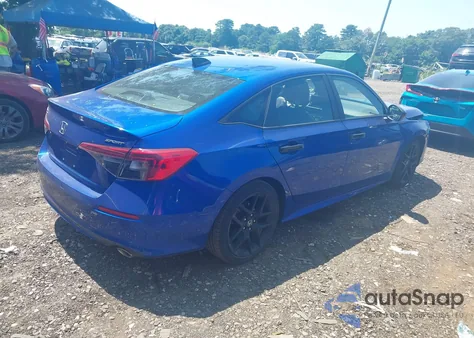 2022 Honda Civic Sport z USA, uszkodzony, nr VIN 2HGFE2F53NH610344